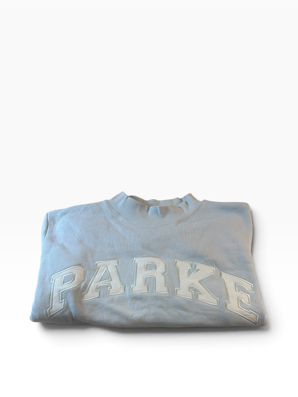 PARKE Birthday Frosting Varsity Mockneck L/XL NEW - Picture 6 of 14